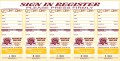 Sign-In Slips